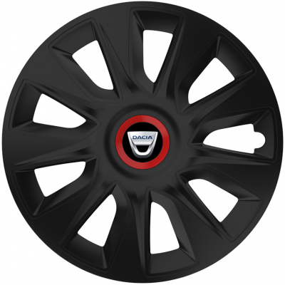 KRYTY KOLIES PRE DACIA 15" STRATOS RR black 4ks